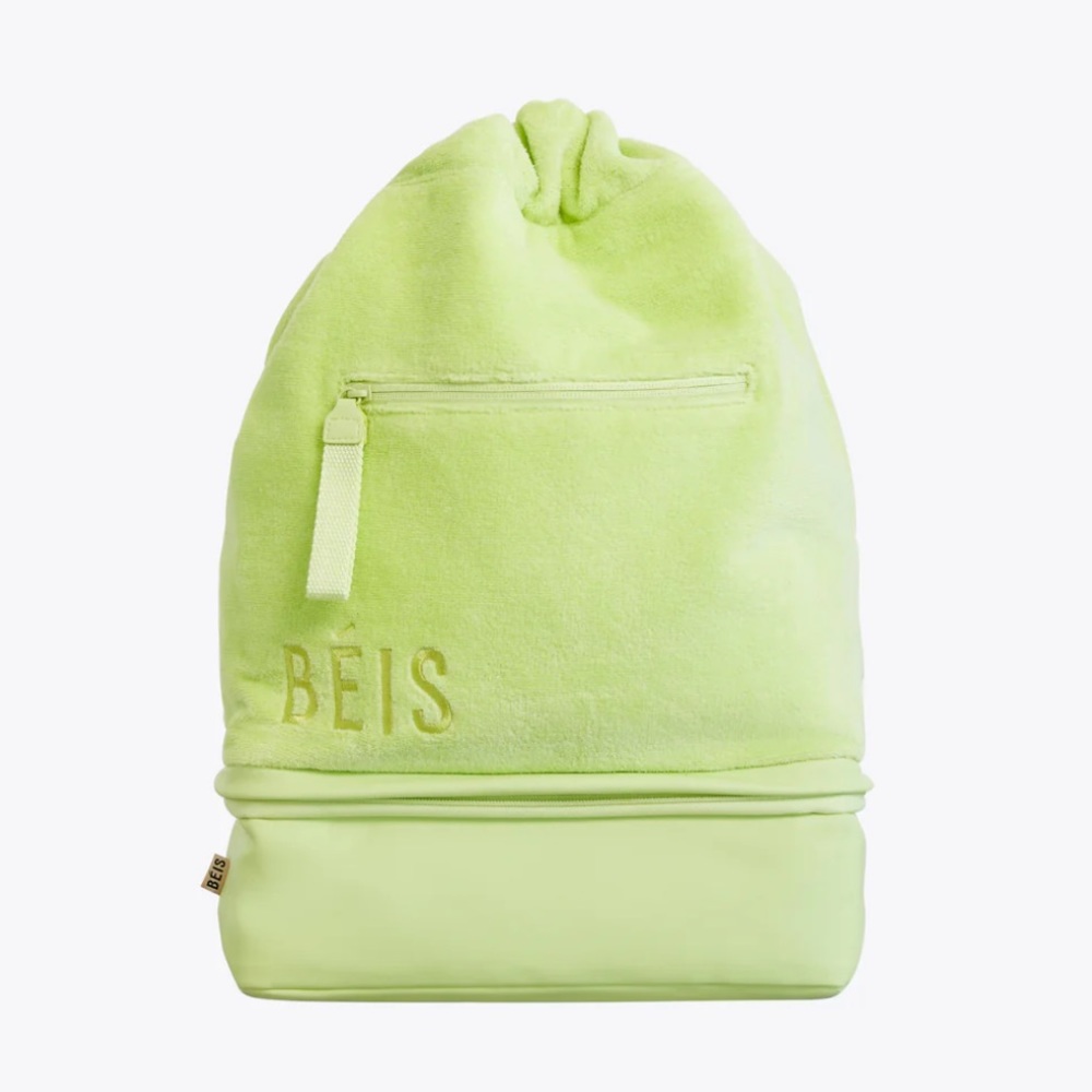BEIS The Terry Backpack Cooler in Citrine NWT